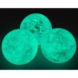 20-100 Glow In The Dark Peridot Green Lampwork Round Glass Beads 10mm ~ Stylish Jewellery Making